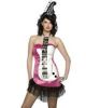 Glam Rock Guitar Pink