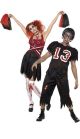 Zombie Footballers Couple Costumes