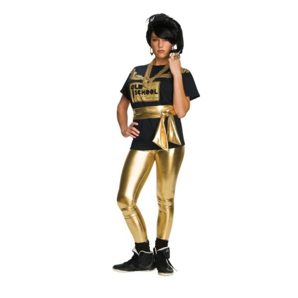 Womens Gold Lame Leggings Costume Accessory - Walmart.com